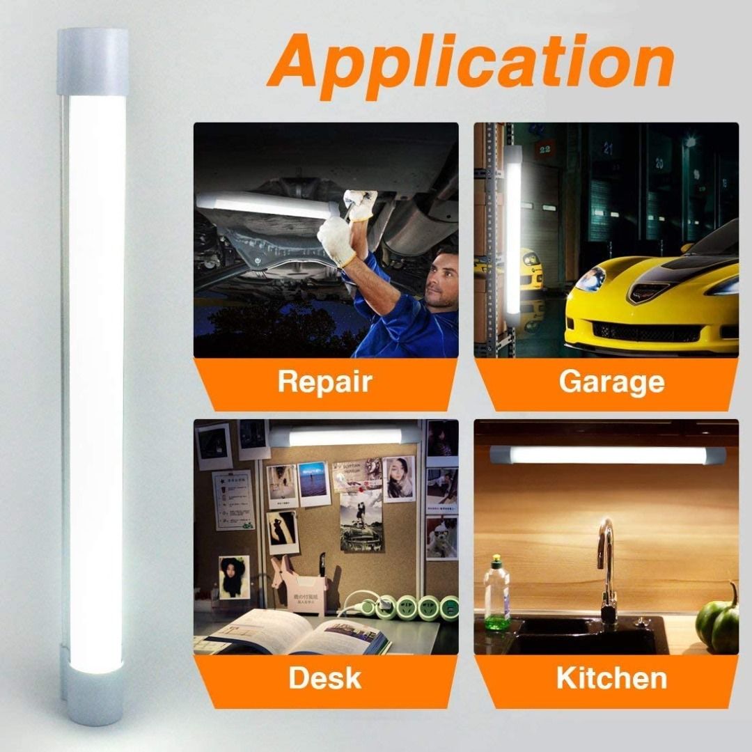 LETOUR LED Tube Light Work Lights 6000Lumens 5 Lighting