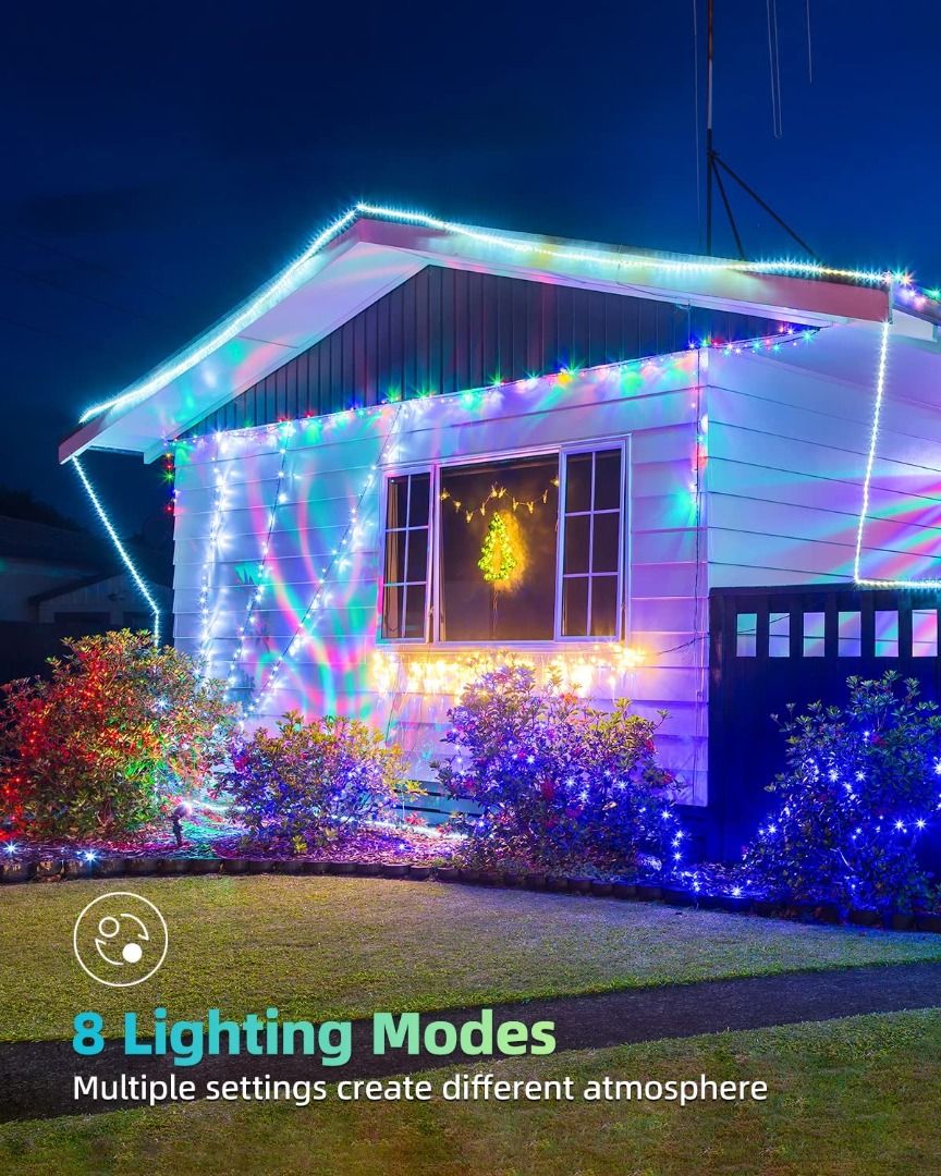 Outdoor mains shop fairy lights