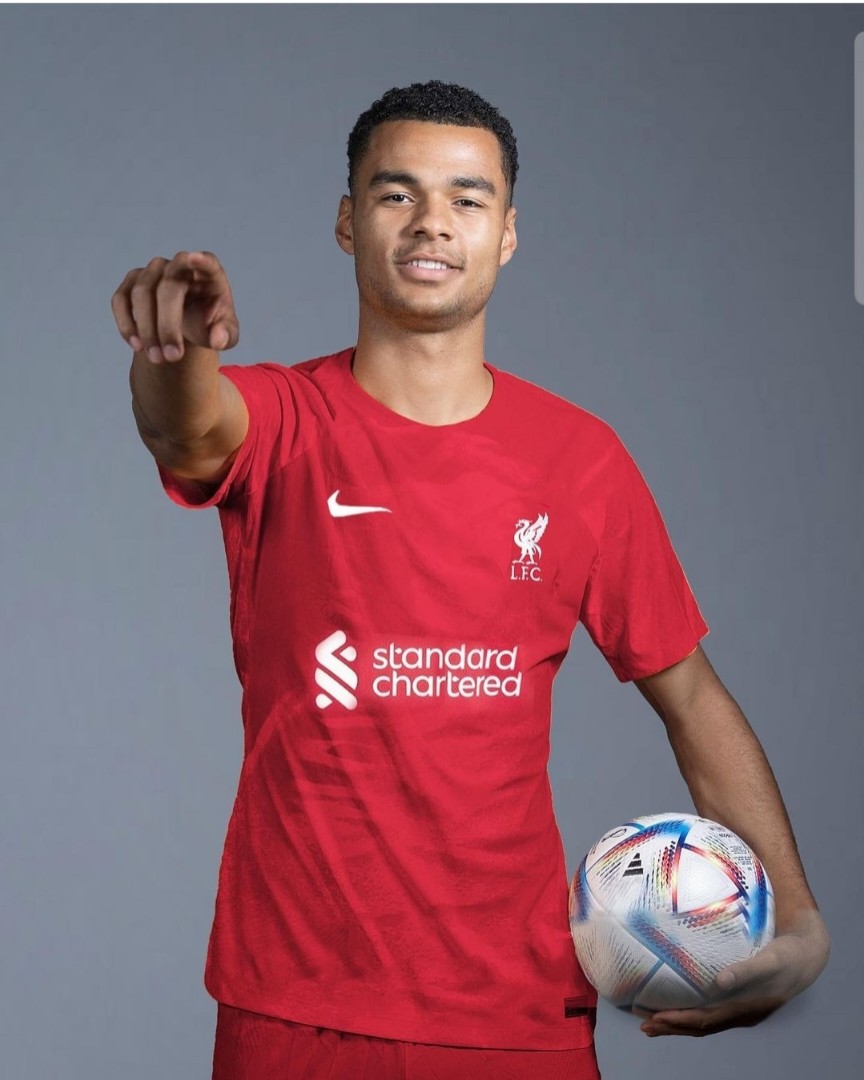 Liverpool 2022-23 Cody Gakpo Home Jersey Kit, Men's Fashion, Activewear ...