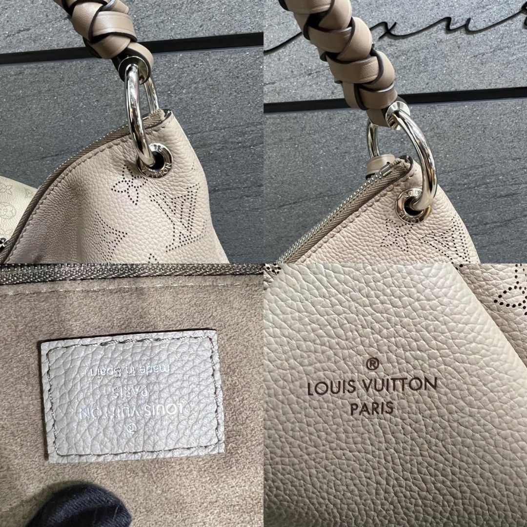 Shop Louis Vuitton MAHINA 2022 SS Beaubourg hobo mm (M56073