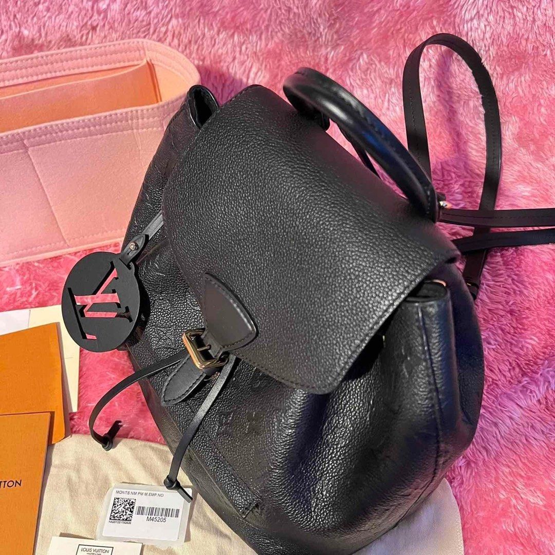 Louis Vuitton Monogram Empreinte Leather Montsouris Backpack. DC: CA4230.  Made in Spain. With cards, dustbag, box & bag organizer ❤️, Luxury, Bags &  Wallets on Carousell