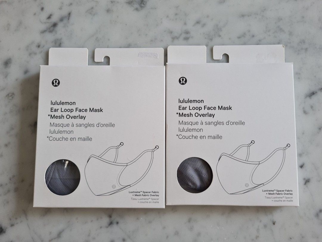 Lululemon face mask, Health & Nutrition, Face Masks & Face Shields on
