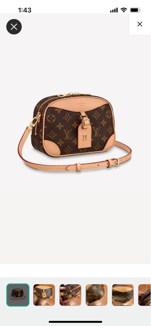 💕BNIB💕Louis Vuitton Deauville Mini Monogram Bag, Luxury, Bags & Wallets  on Carousell