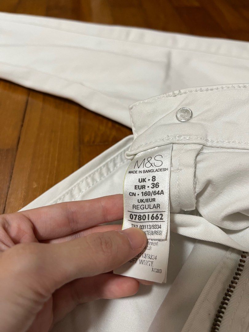 Marks and spencer white jeggings on sale