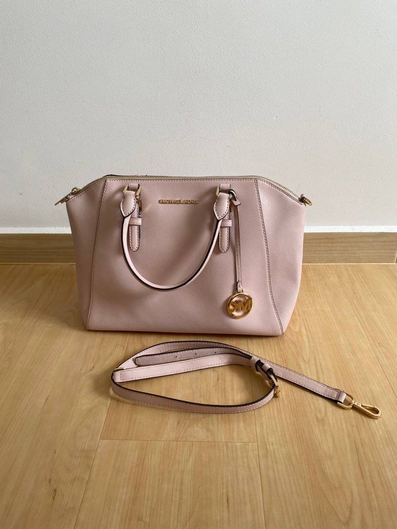 Michael Kors Ciara Large Saffiano Leather Satchel