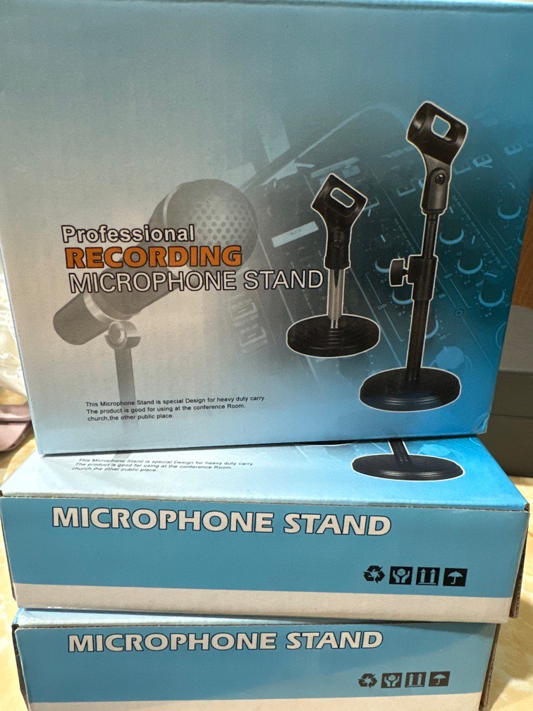 Microphone Stand Audio Other Audio Equipment On Carousell