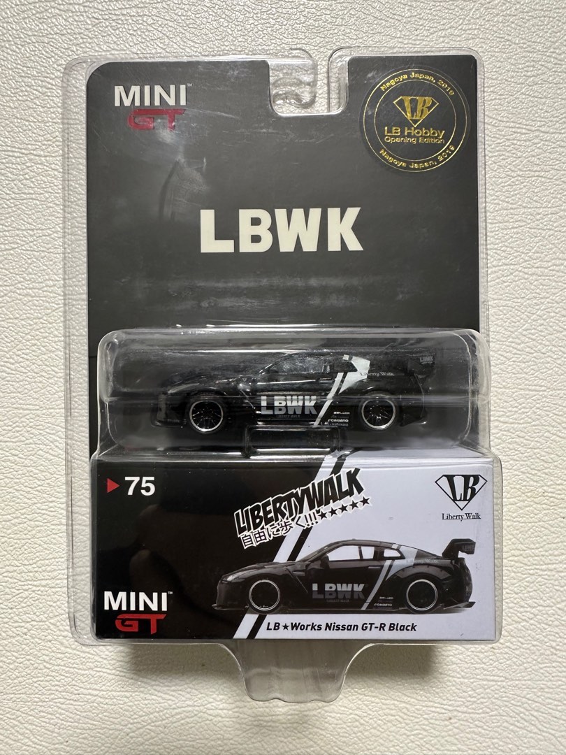 Mini GT MiniGT GTR R35 名古屋特注日本進口#75, 興趣及遊戲