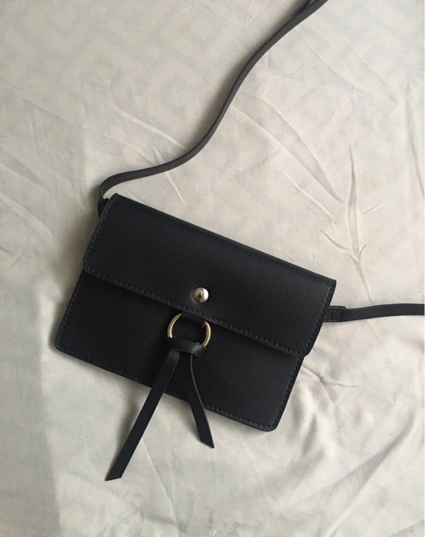 Thin sling bag sale