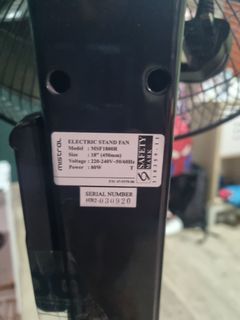 Mistral 18 inch Standing Fan