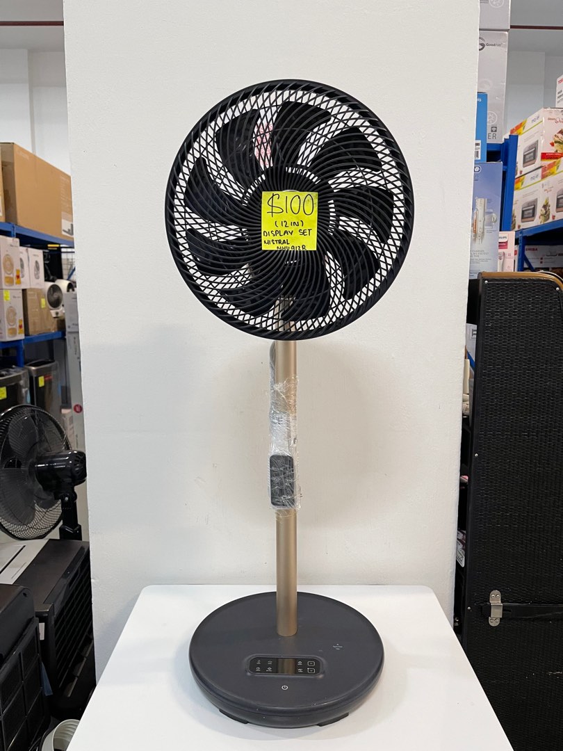 MISTRAL MHV912R Mimica Series High Velocity Stand Fan with Remote
