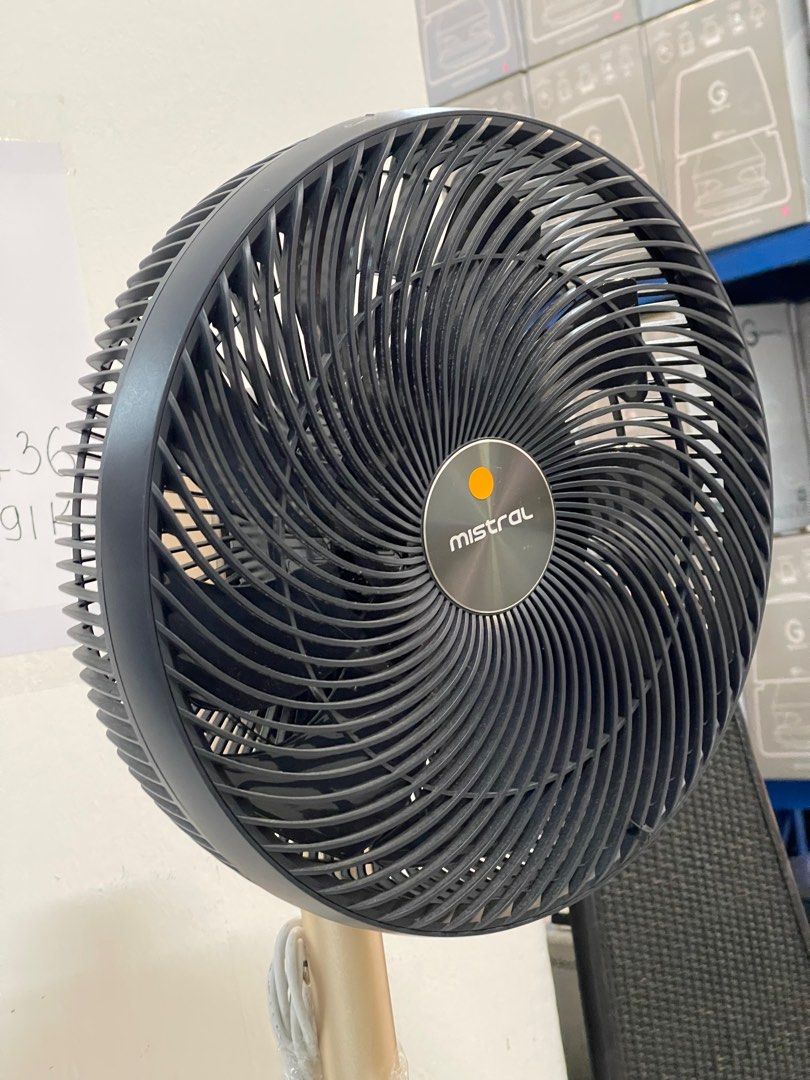 MISTRAL MHV912R Mimica Series High Velocity Stand Fan with Remote