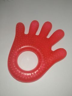 Mothercare water filled hand baby teether