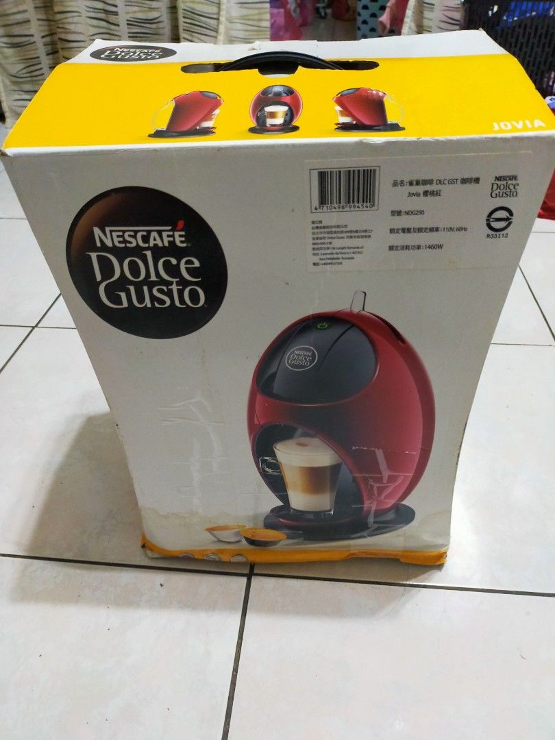 Nescafé dolce gusto 雀巢膠囊咖啡機NDG250, 電視及其他電器, 廚房用品