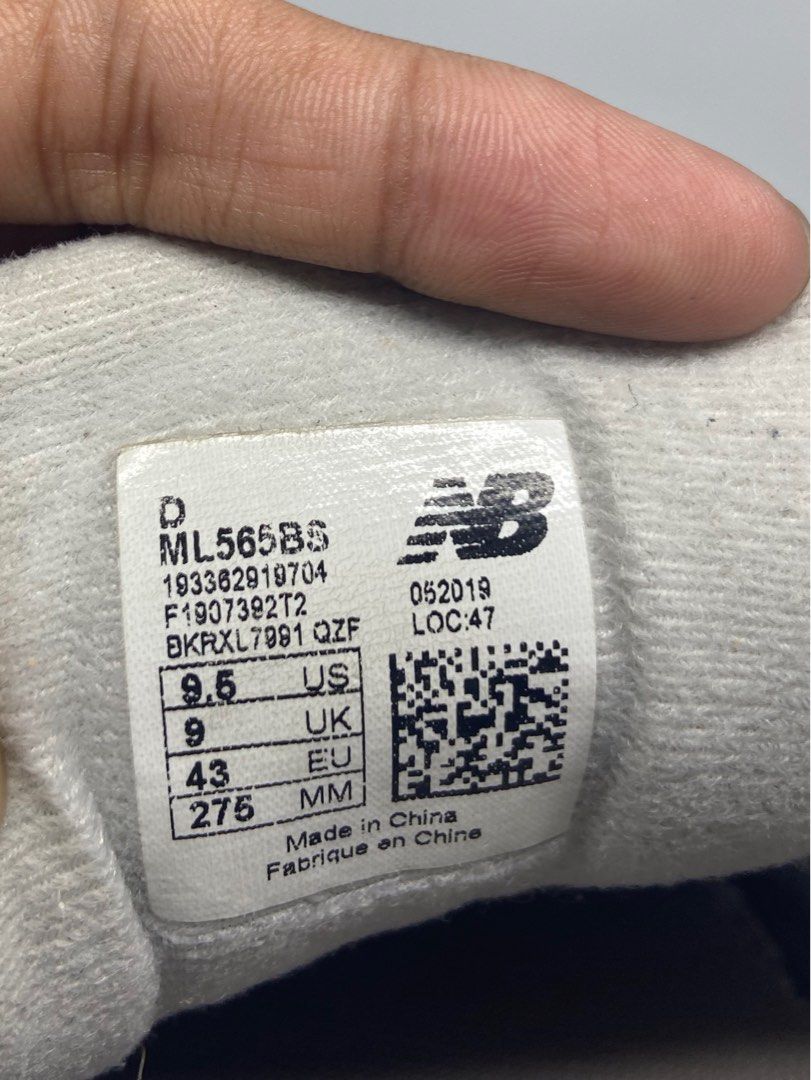 New Balance 565 Grey, Fesyen Pria, Sepatu , Sneakers di Carousell