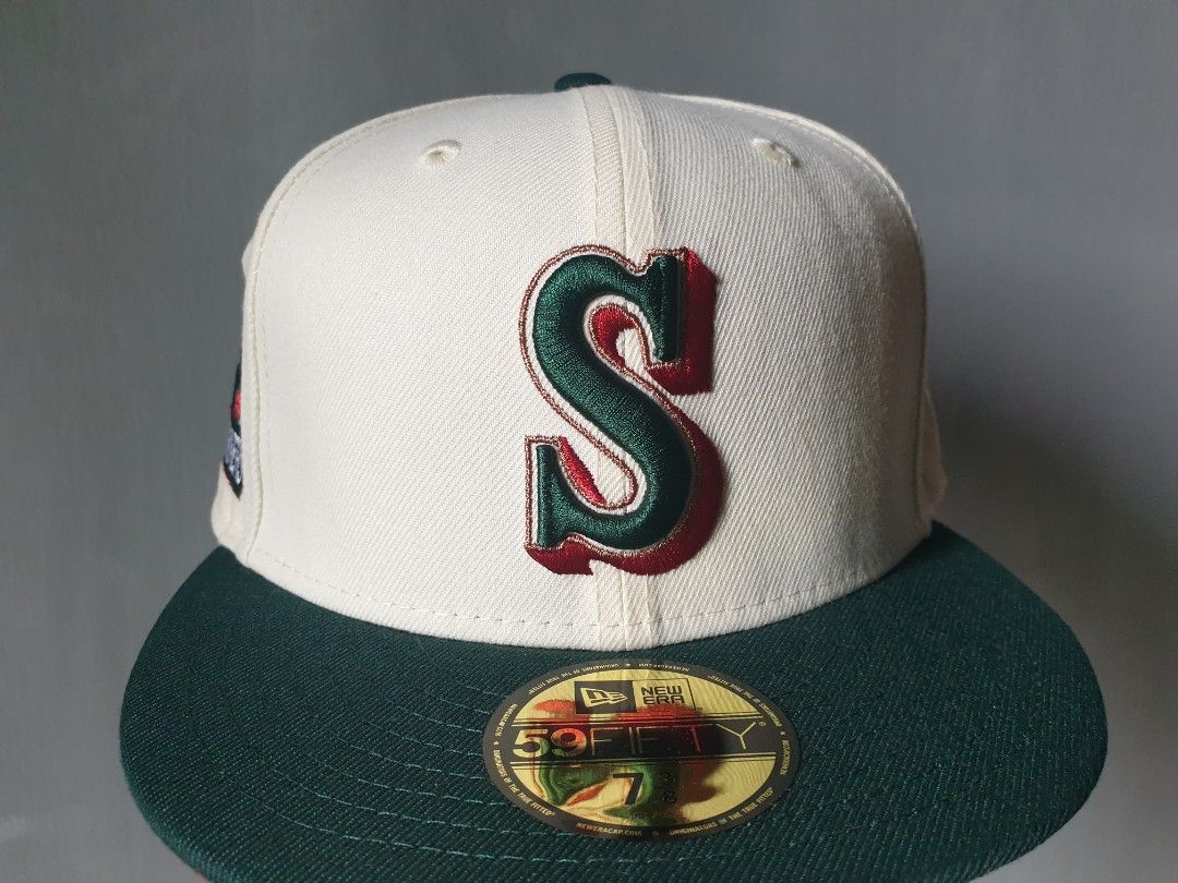 NEW ERA 59FIFTY SEATTLE MARINERS SONIC COLOR FITTED CAP, Men's Fashion, Watches & Accessories