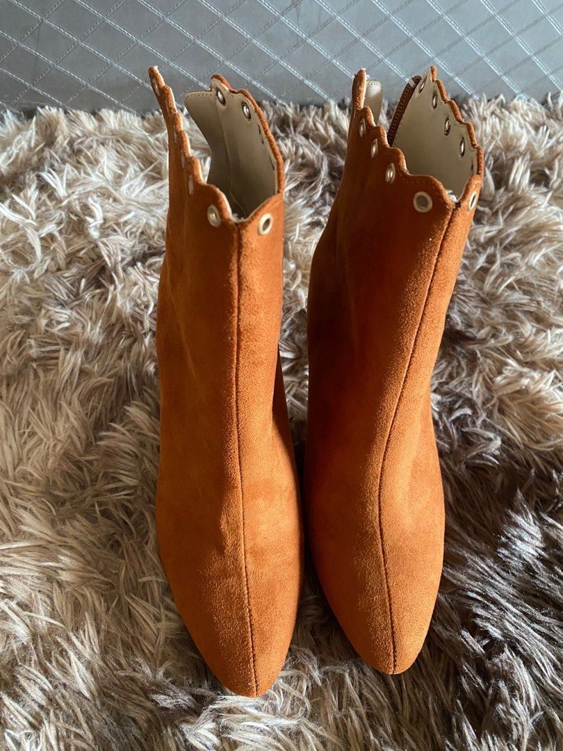 New khaki brown boots girls fashion boots high heels