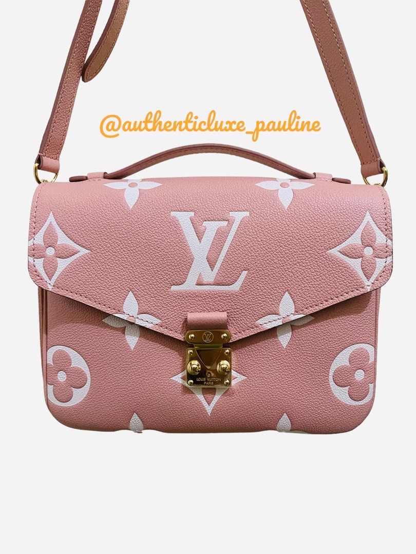 Jual Tas LOUIS VUITTON LV METIS EMPREINTE PINK M44300 RFV 50 batam