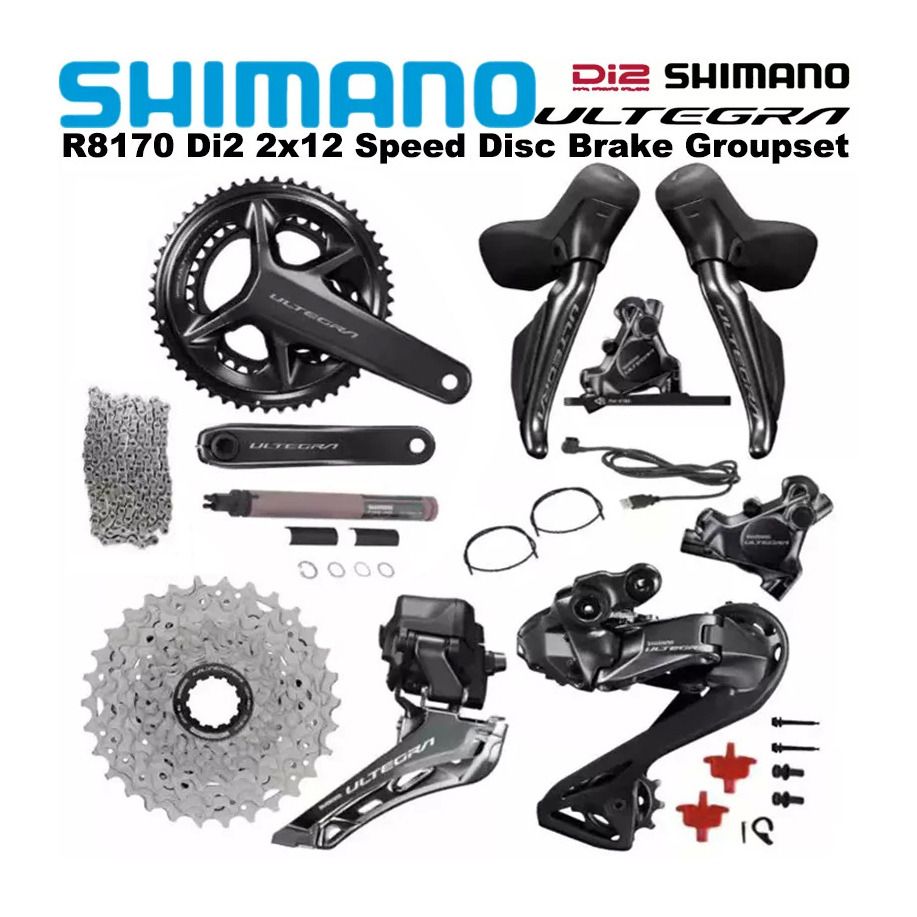 New Year Promo Shimano Ultegra Di2 R8170 Disc Brake 12 Speed