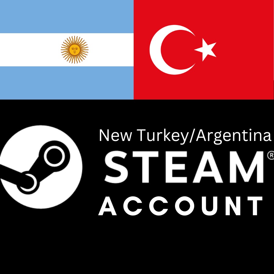 WTS] 🎮✓CUSTOM FRESH STEAM ACCOUNT STORE Argentina, Turkey, Russia