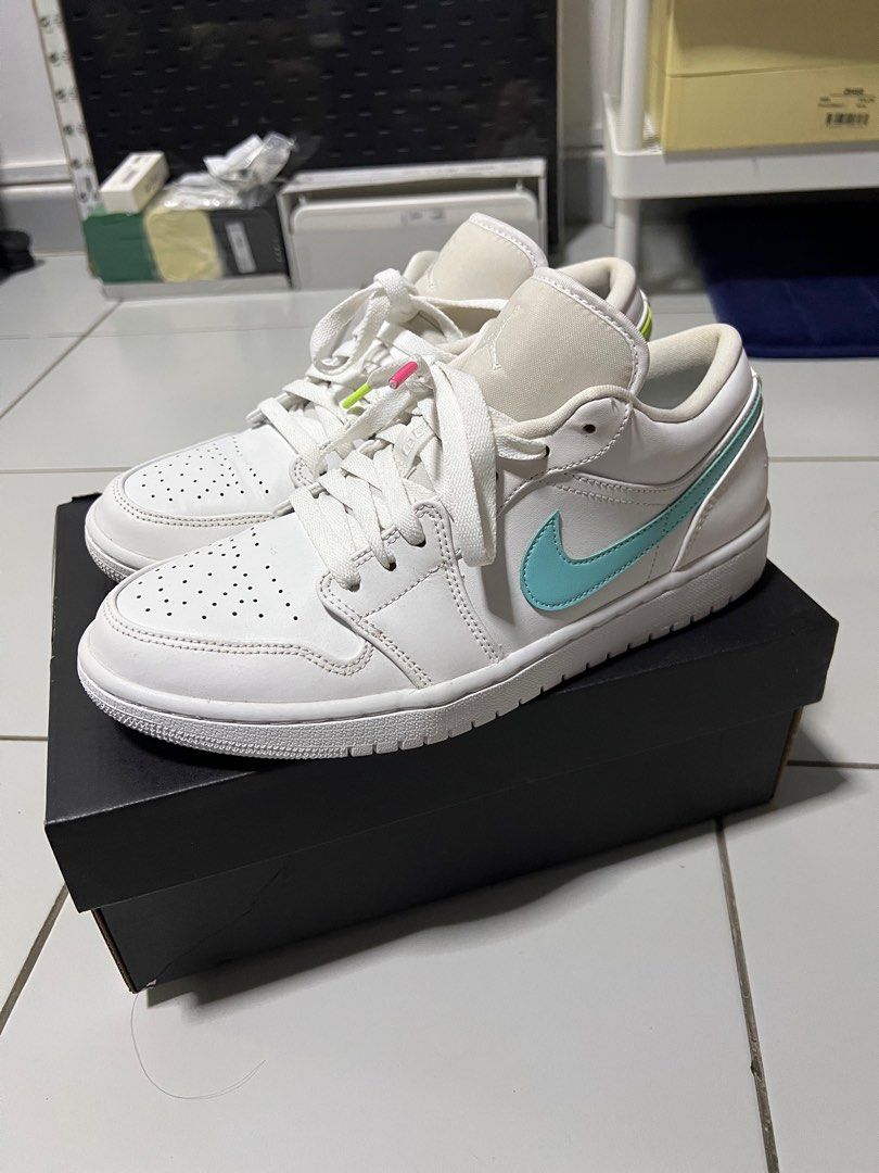 Air jordan 1 light aqua clearance