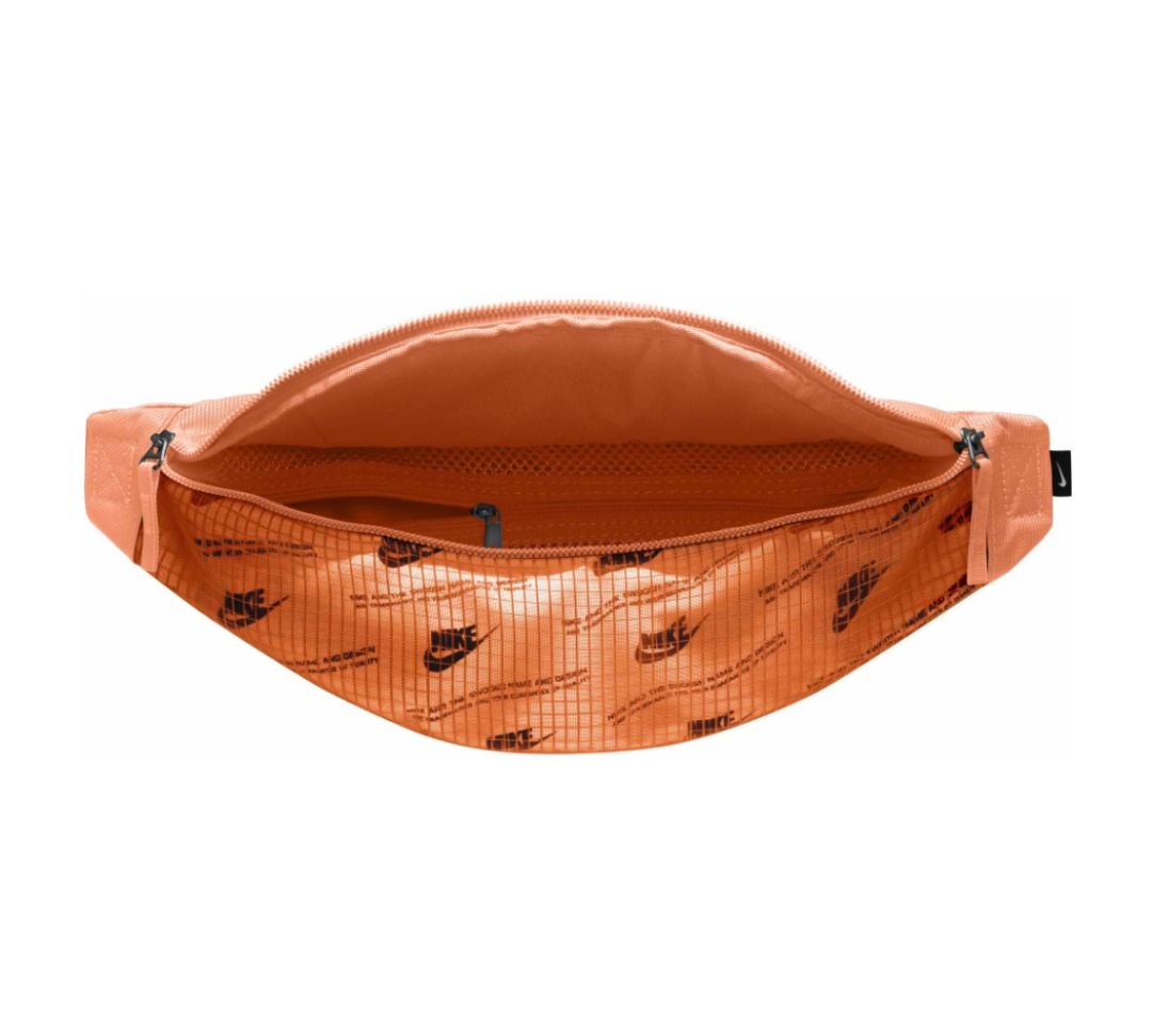 Nike HERITAGE HIP PACK Orange waist bag unisex Men s Fashion