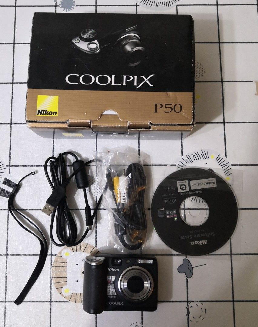 Nikon coolpix P50, 攝影器材, 相機- Carousell
