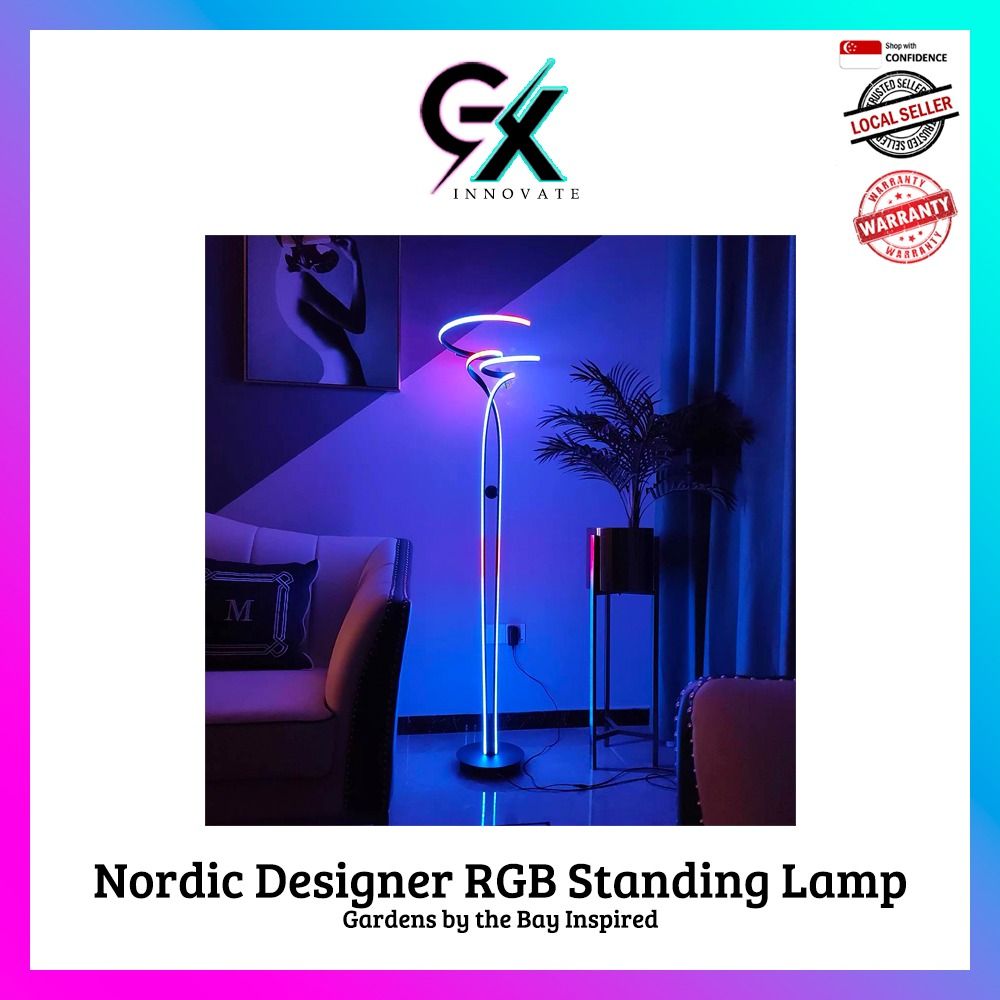 Nordic Designer RGB LED Light Gardens by the Bay Inspired