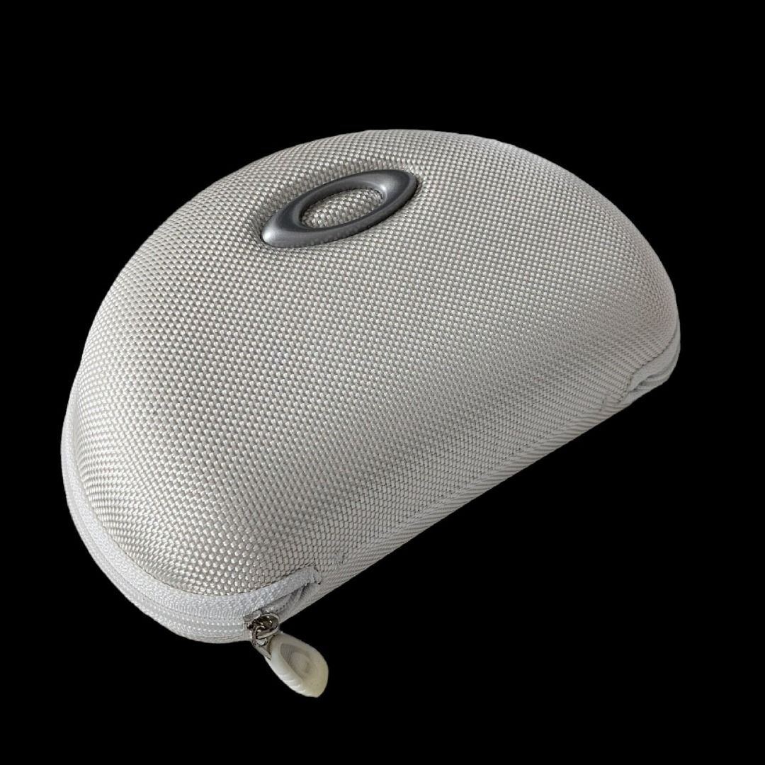 OAKLEY White Protective Sunglasses Case Zippered Hard Shell EUC Juliet Shades