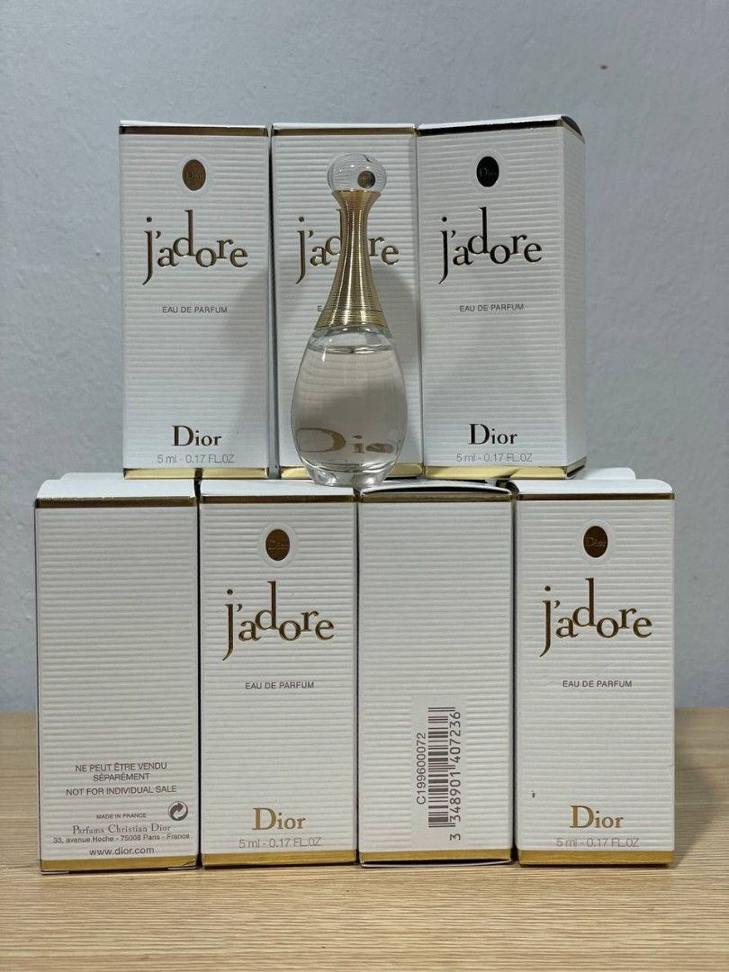 Authentic Christian Dior Jadore EDP 5ml Miniature, Beauty & Personal ...