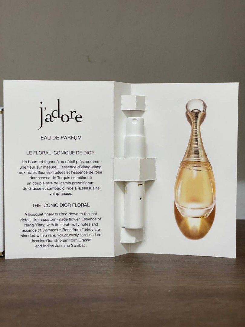 [ORIGINAL] Vial Dior Jadore Women EAU DE PARFUM, Beauty & Personal Care ...