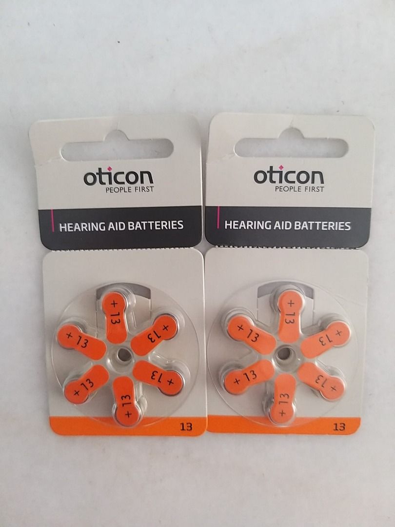 Oticon Hearing Aid Batteries, Health & Nutrition, Assistive