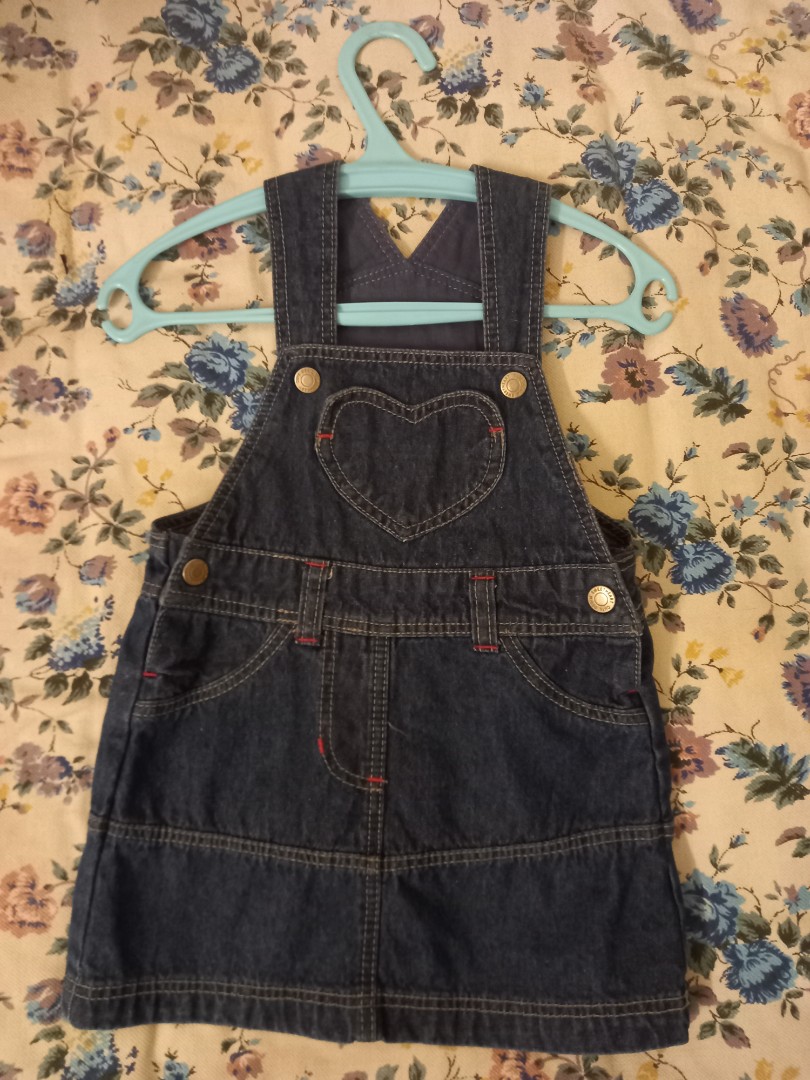 Overalls dress, Babies & Kids, Babies & Kids Fashion on Carousell