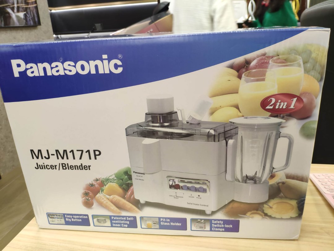 Panasonic MJM171P 攪拌榨汁機, 家庭電器, 廚房電器, 榨汁機及攪拌機 Carousell