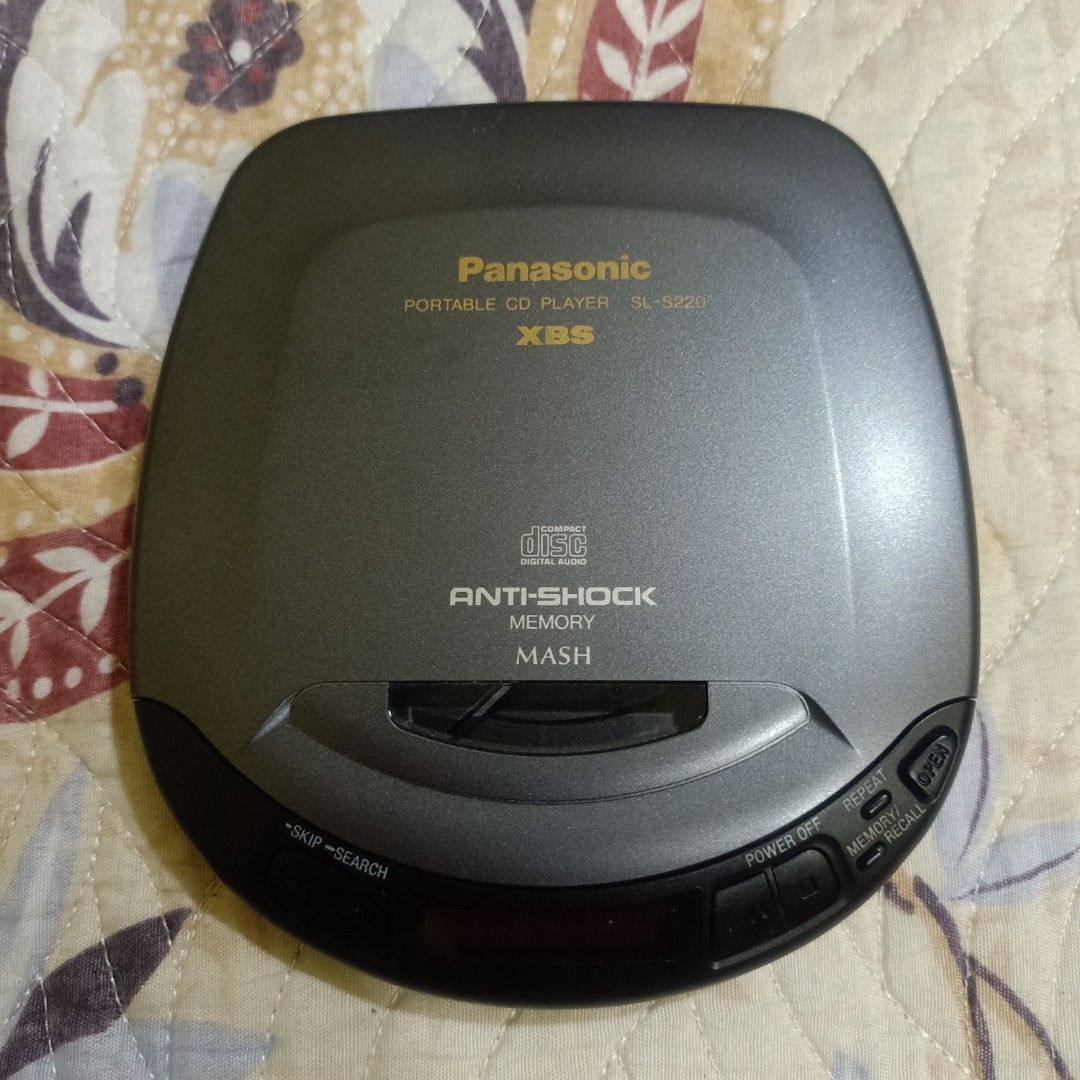 Panasonic Portable CD Player SLS220 Discman Walkman, Audio, Portable