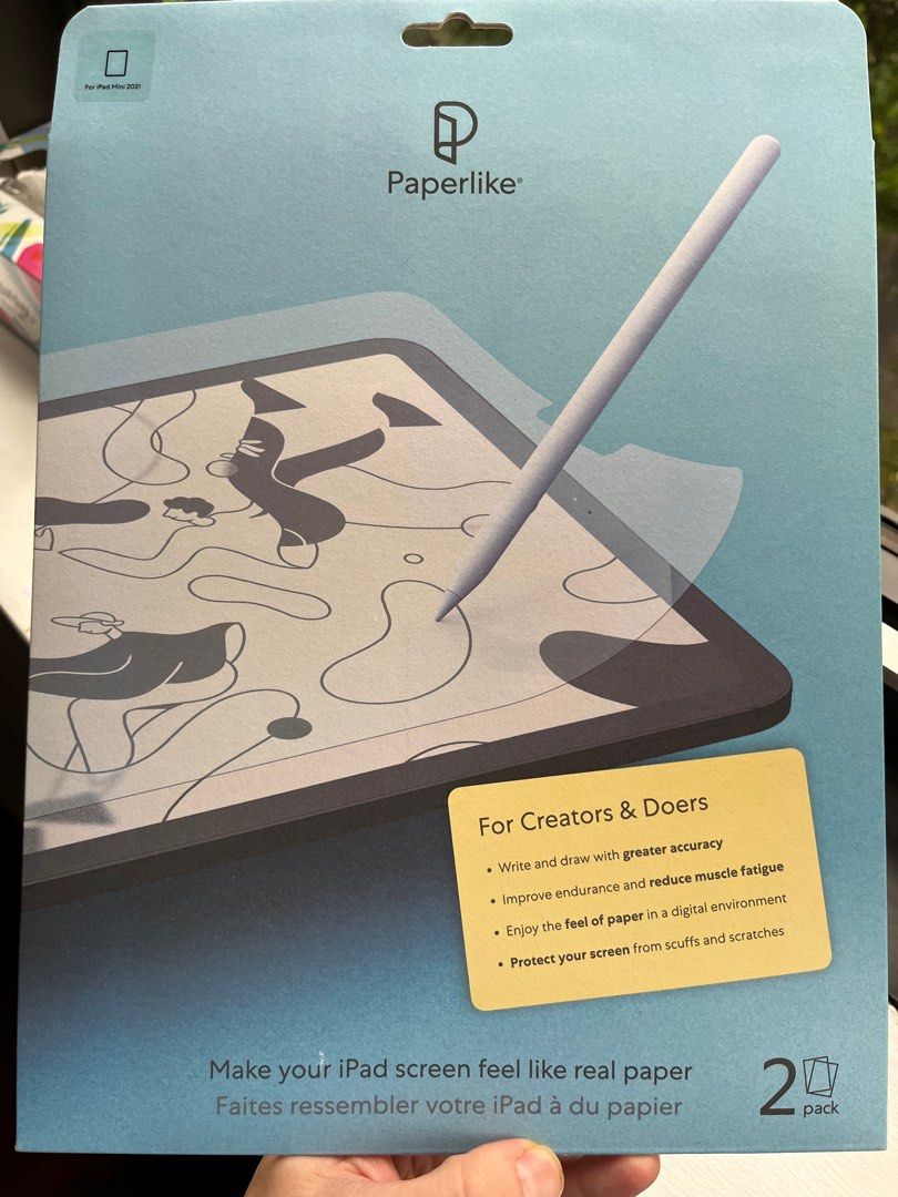 Paperlike screen protector for iPad mini 2021, Mobile Phones & Gadgets