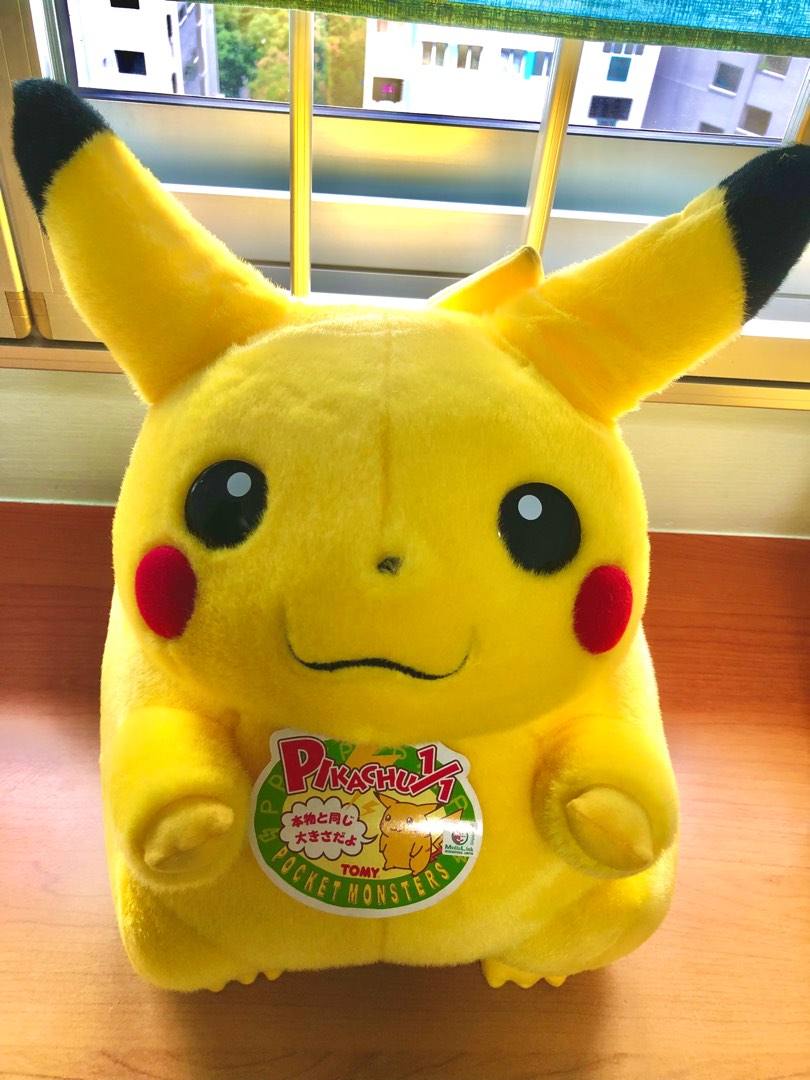 pikachu plush toy with sound