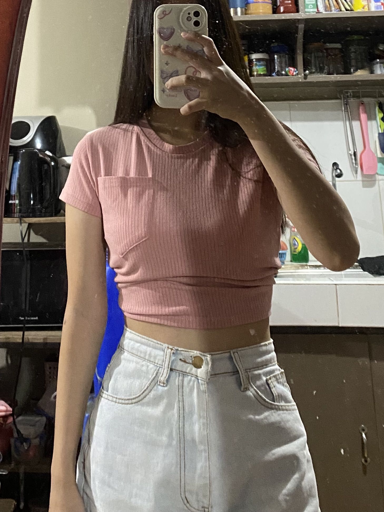 Pink tube top outfits hot sale