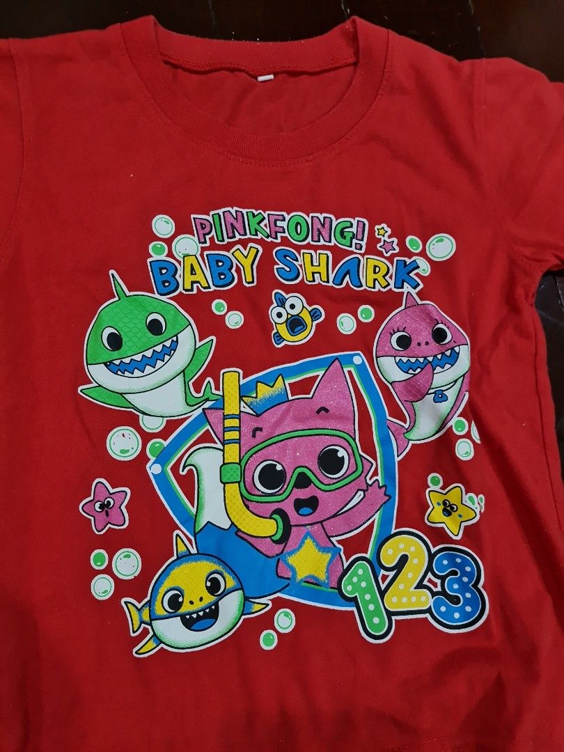 Pinkfong shirt sale