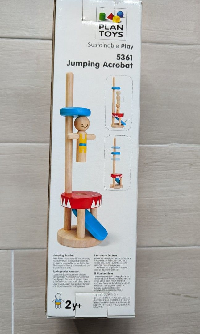 Plan Toys Jumping Acrobat 5361 for 2 years
