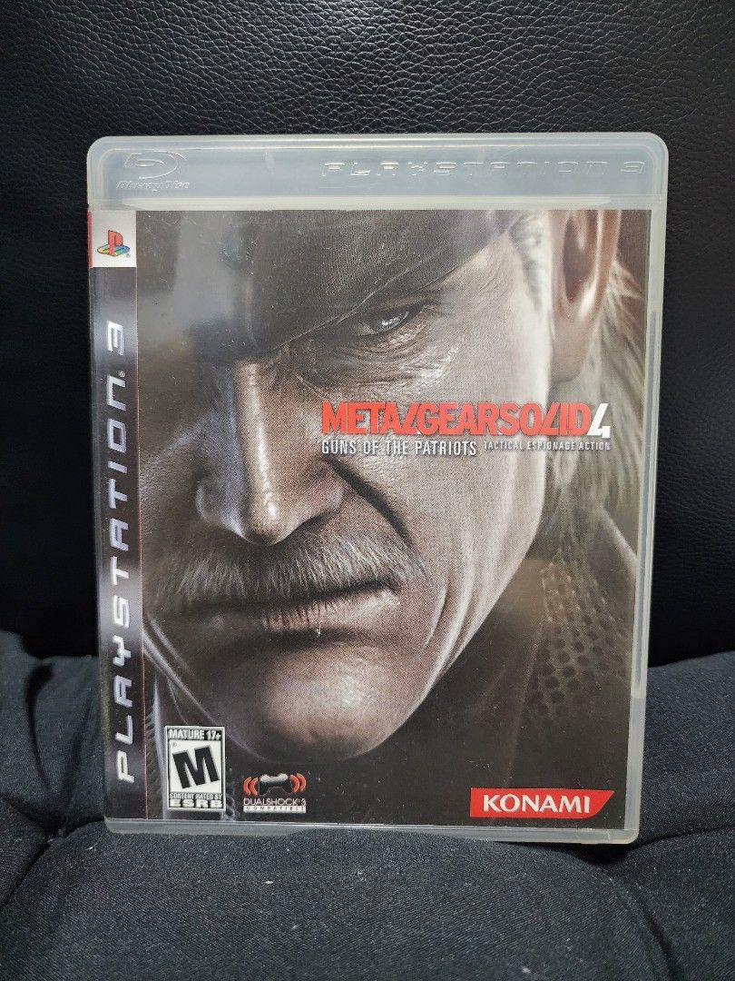 Playstation 3 Ps3 game - Metal Gear Solid 4 MGS4 Guns of The patriot ...