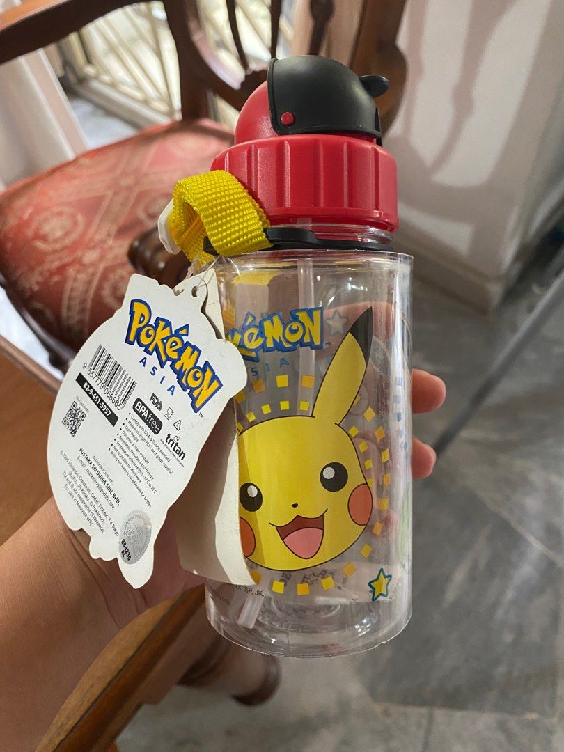 Pokemon 500ml Tritan Water Bottle Pikachu