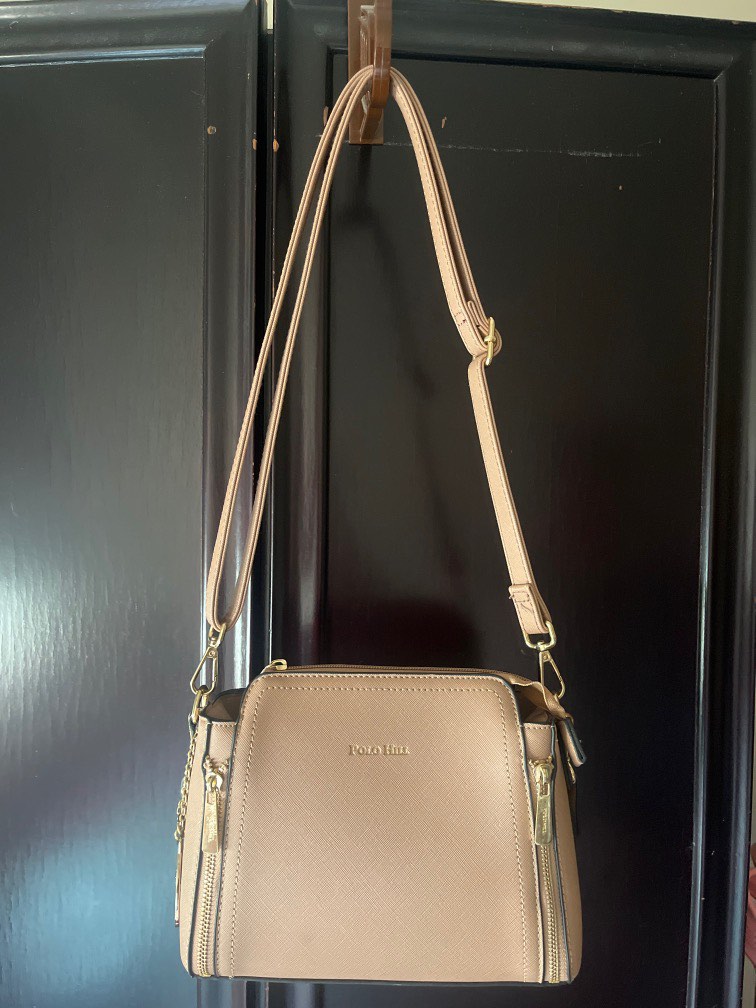Polo Hill Sling Bag Pink Women s Fashion Bags Wallets