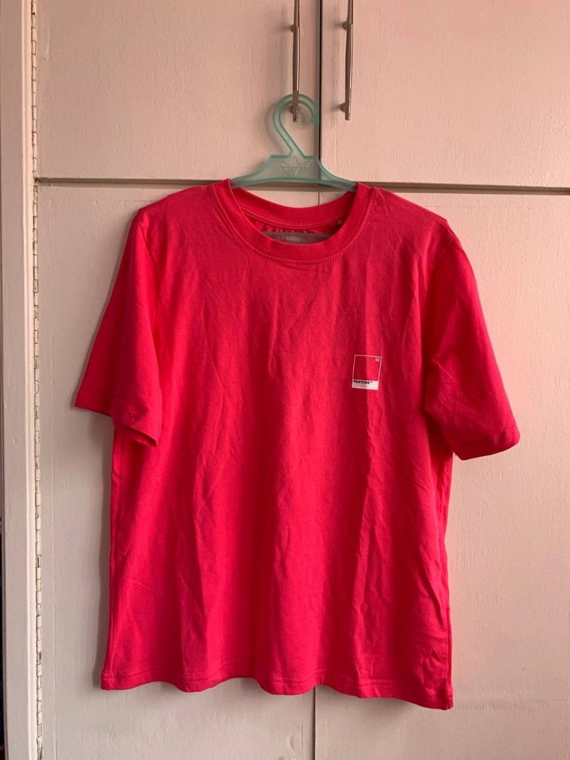 Pomelo x Pantone Viva Magenta Shirt, Women's Fashion, Tops, Shirts on