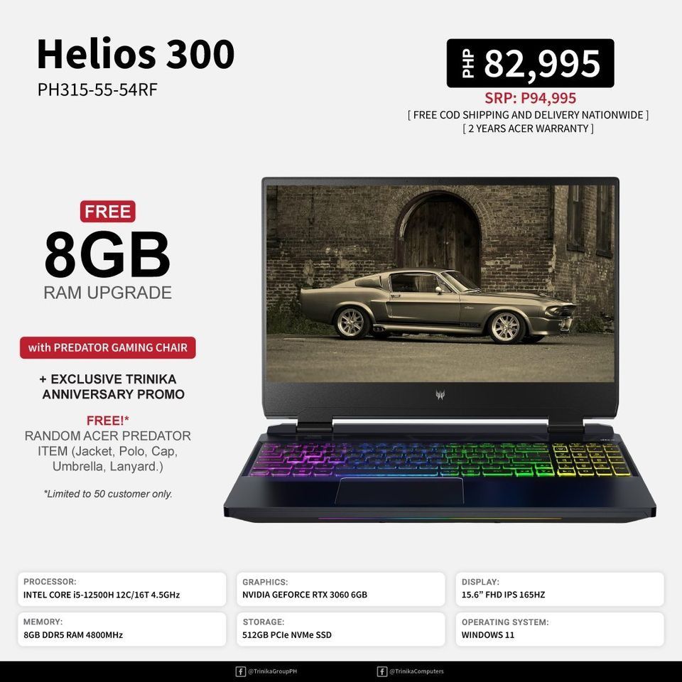 Predator laptop hotsell free gaming chair