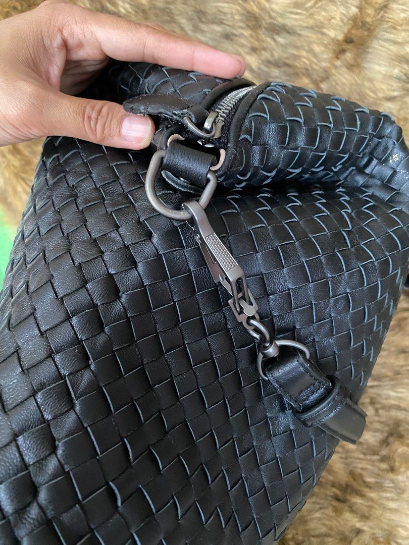BOTTEGA VENETA Intrecciato Woven Nappa Leather Convertible Tote