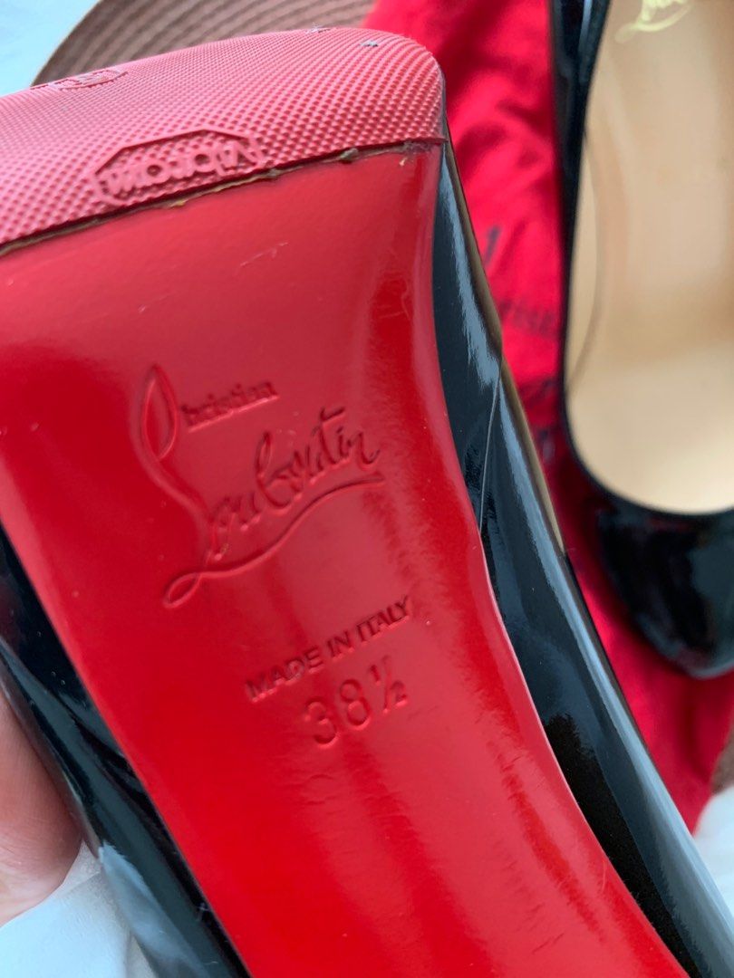 Buy red discount bottom shoes