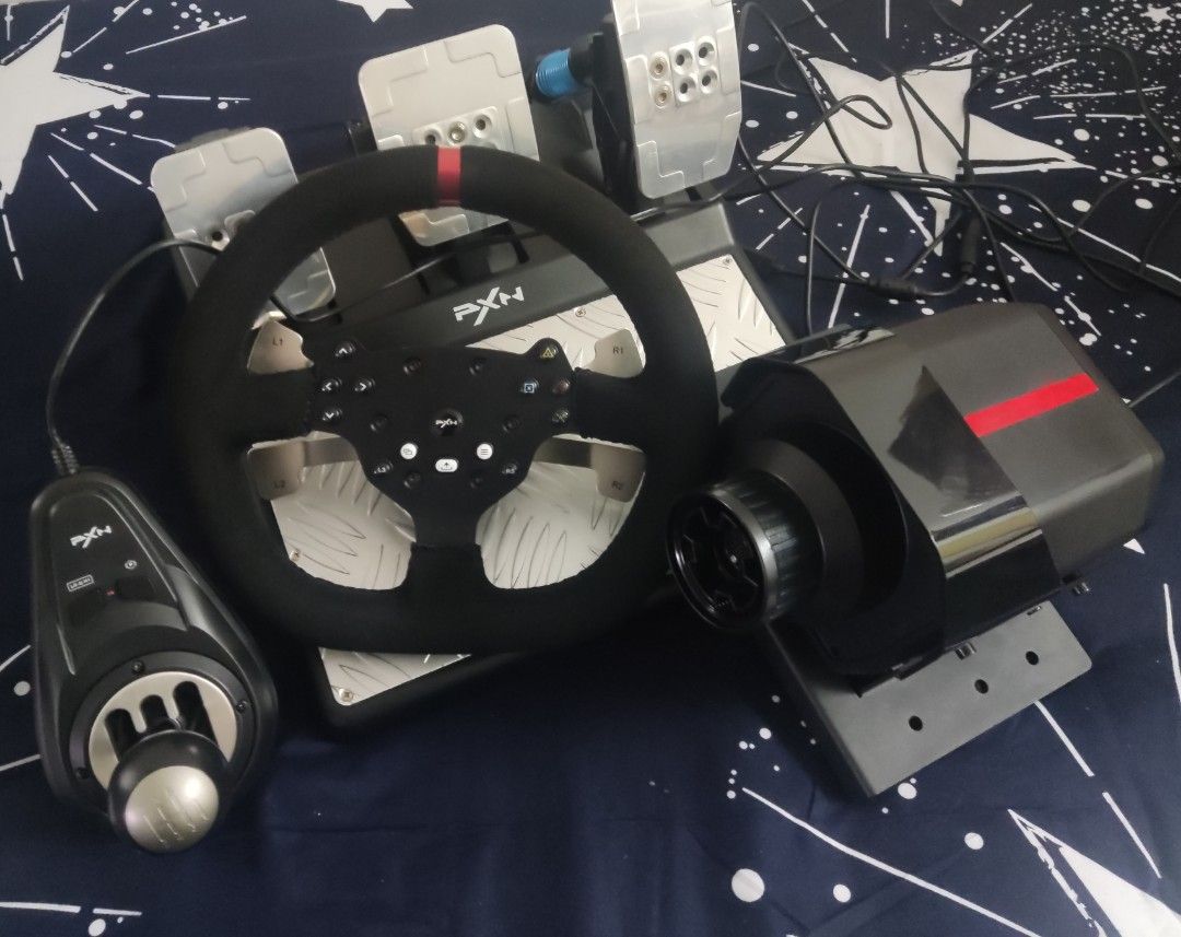 PXN V10 Steering Wheel, Video Gaming, Gaming Accessories, Controllers