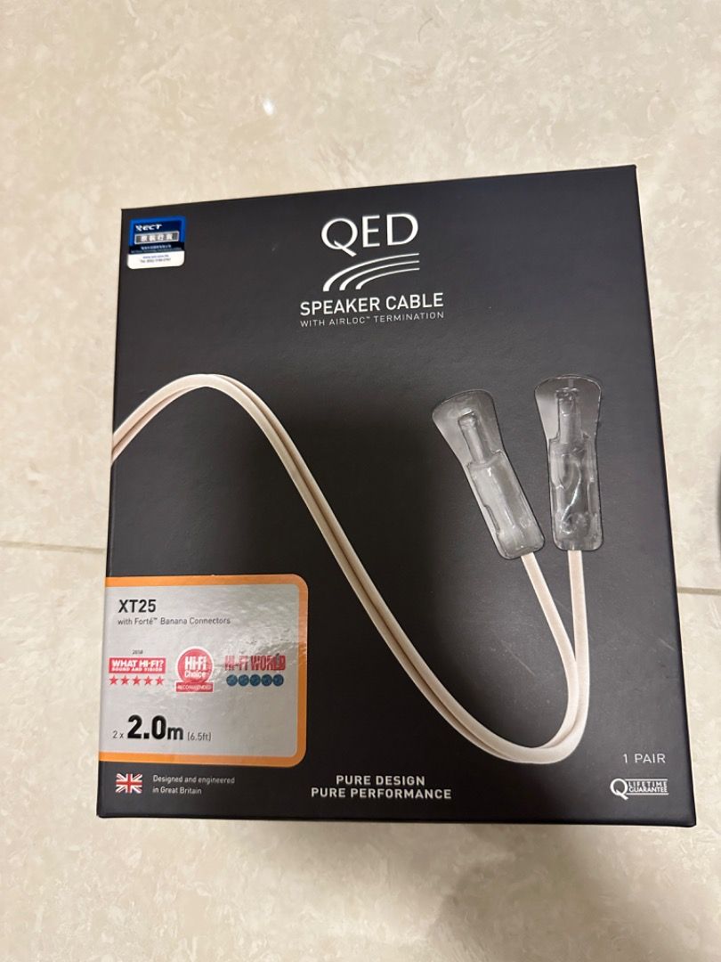 QED Performance XT25 喇叭線, 音響器材, 其他音響配件及設備- Carousell