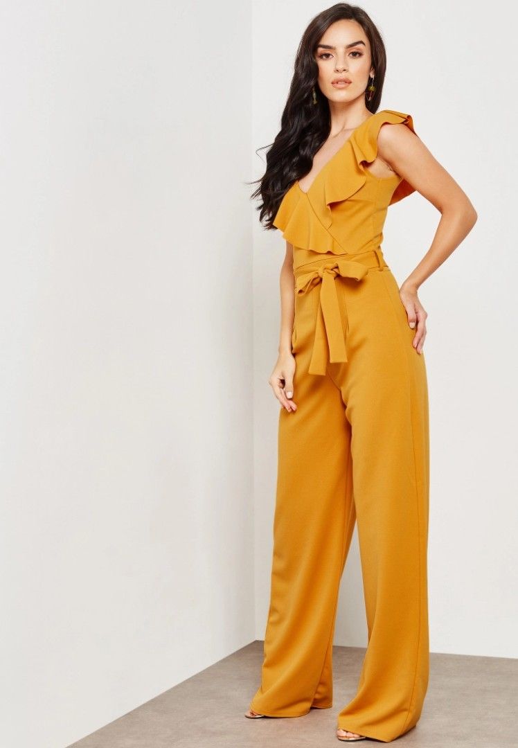 Quiz yellow sale jumpsuit