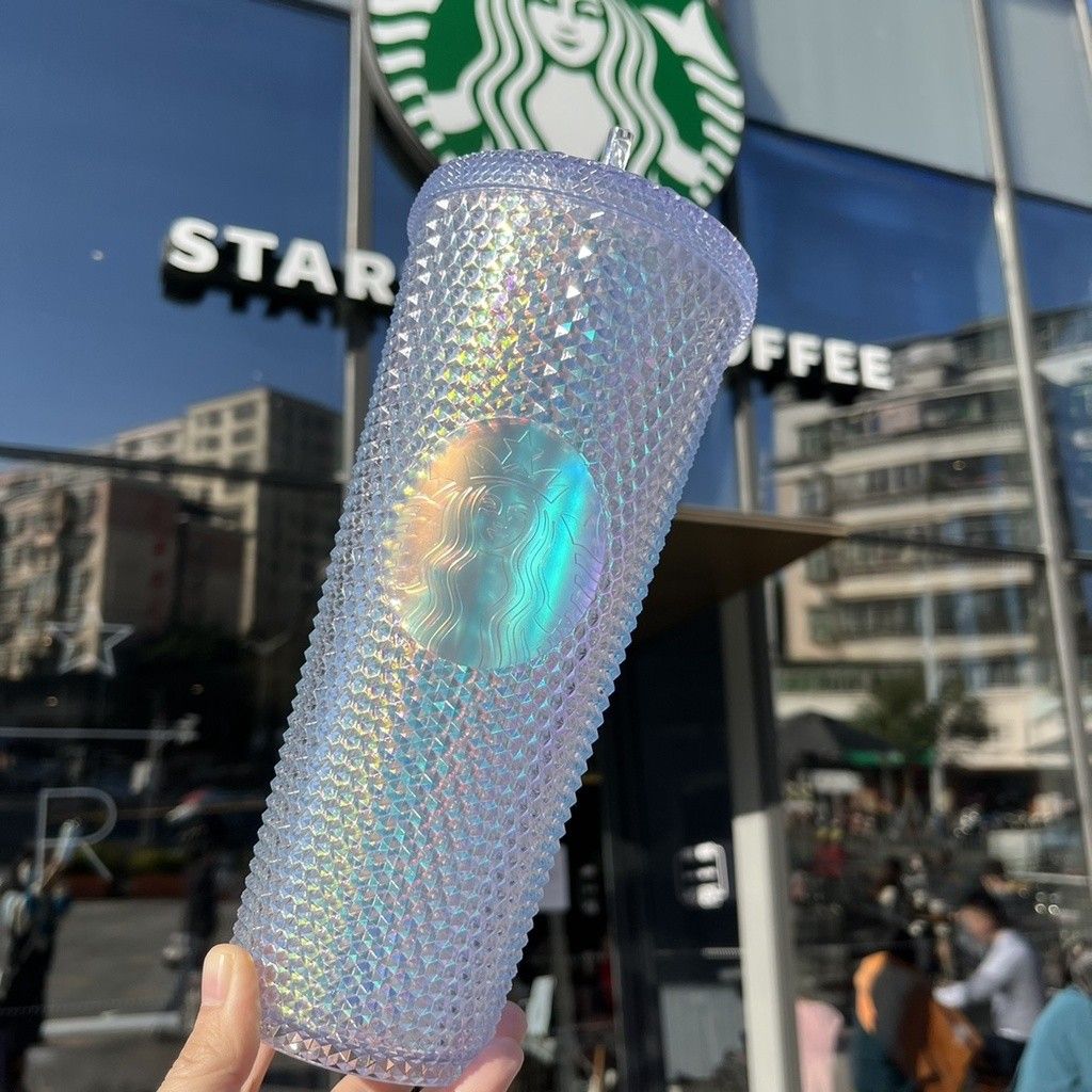 RoseGem Designs - Holographic Louis Vuitton Starbucks cup!